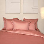 Cococici Tencel Satijn Kussensloop Terra Roze Sfeer