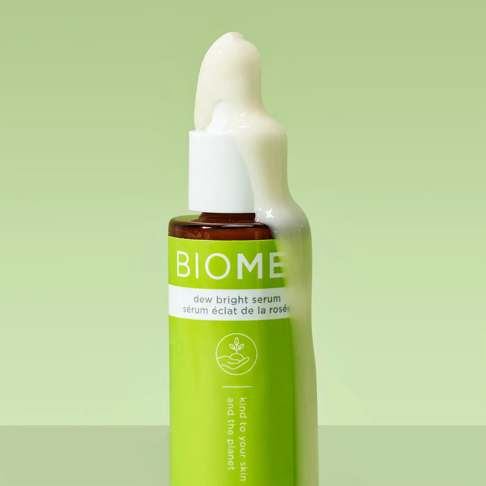 Image Skincare Biome  Dew Bright Serum Textuur Display