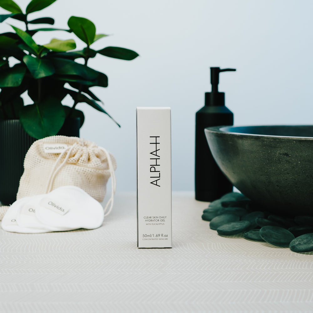 Alpha H 2022 Clear Skin Daily Hydrator Gel Olivida Voorkant Verpakking