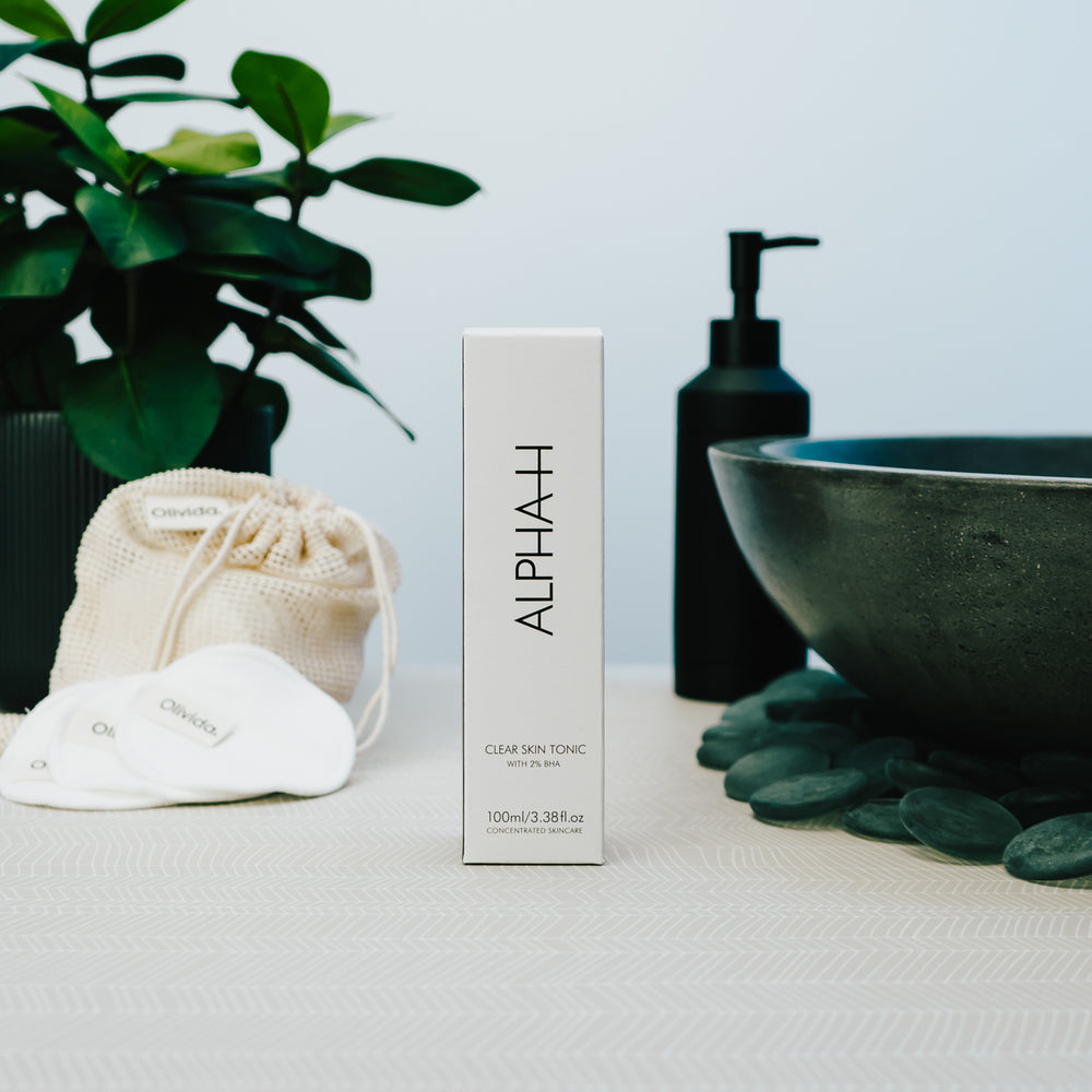 Alpha H 2022 Clear Skin Tonic Olivida Voorkant Verpakking