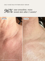 ALPHA-H Daily Dose Multi Vitamin Glow Body Serum Limited Edition Before After 2