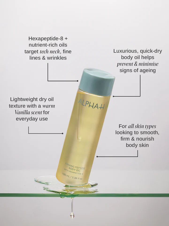Alpha H Firming Peptide Body Oil Usp