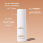 ALPHA-H Liquid Gold Limited Edition Travelsize Ingredienten