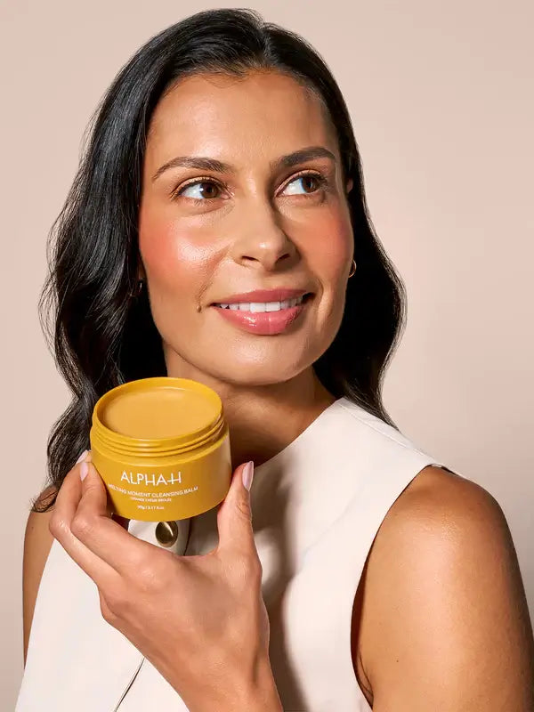ALPHA-H Melting Moment Cleansing Balm Orange Creme Brulee Limited Edition Model