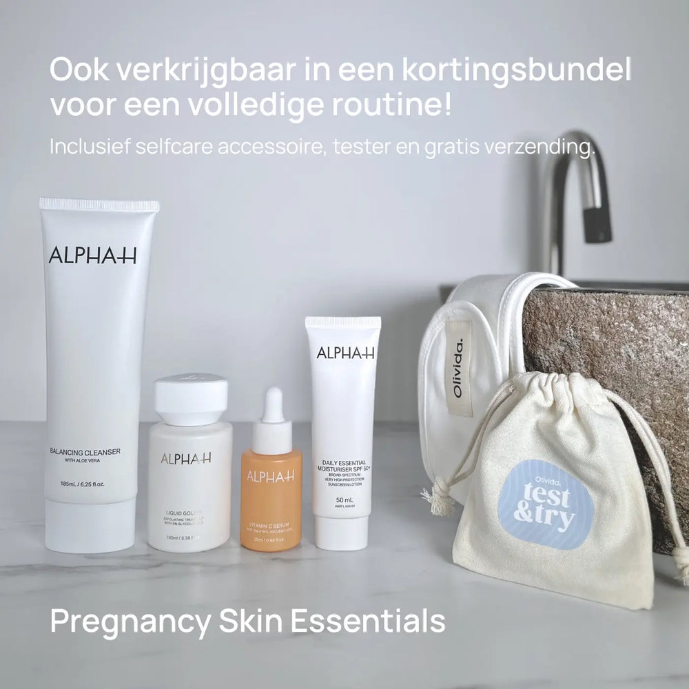 Alpha H Pregnancy Essentials Balancing Cleanser Liquid Gold Vitamin C Spf 50 Olivida Copyright Korting