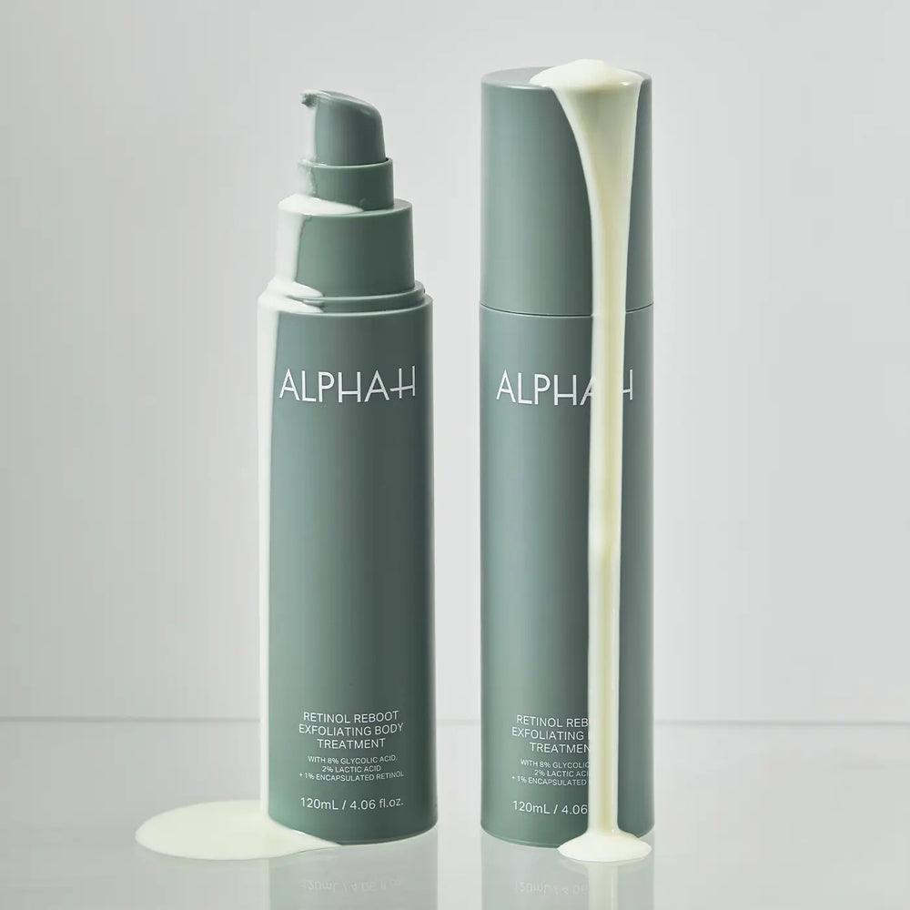 Alpha H Retino Reboot Exfoliating Body Treatment Display