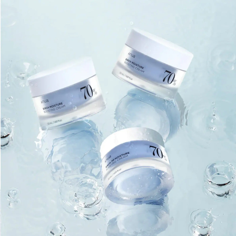 Anua Birch 70 Moisture Boosting Creams