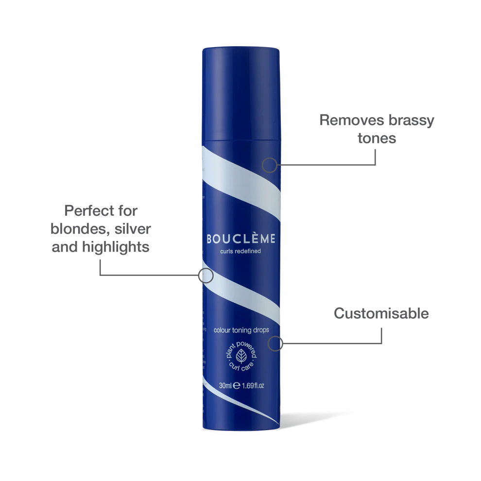 Boucleme Haircare Colour Toning Drops Infographic
