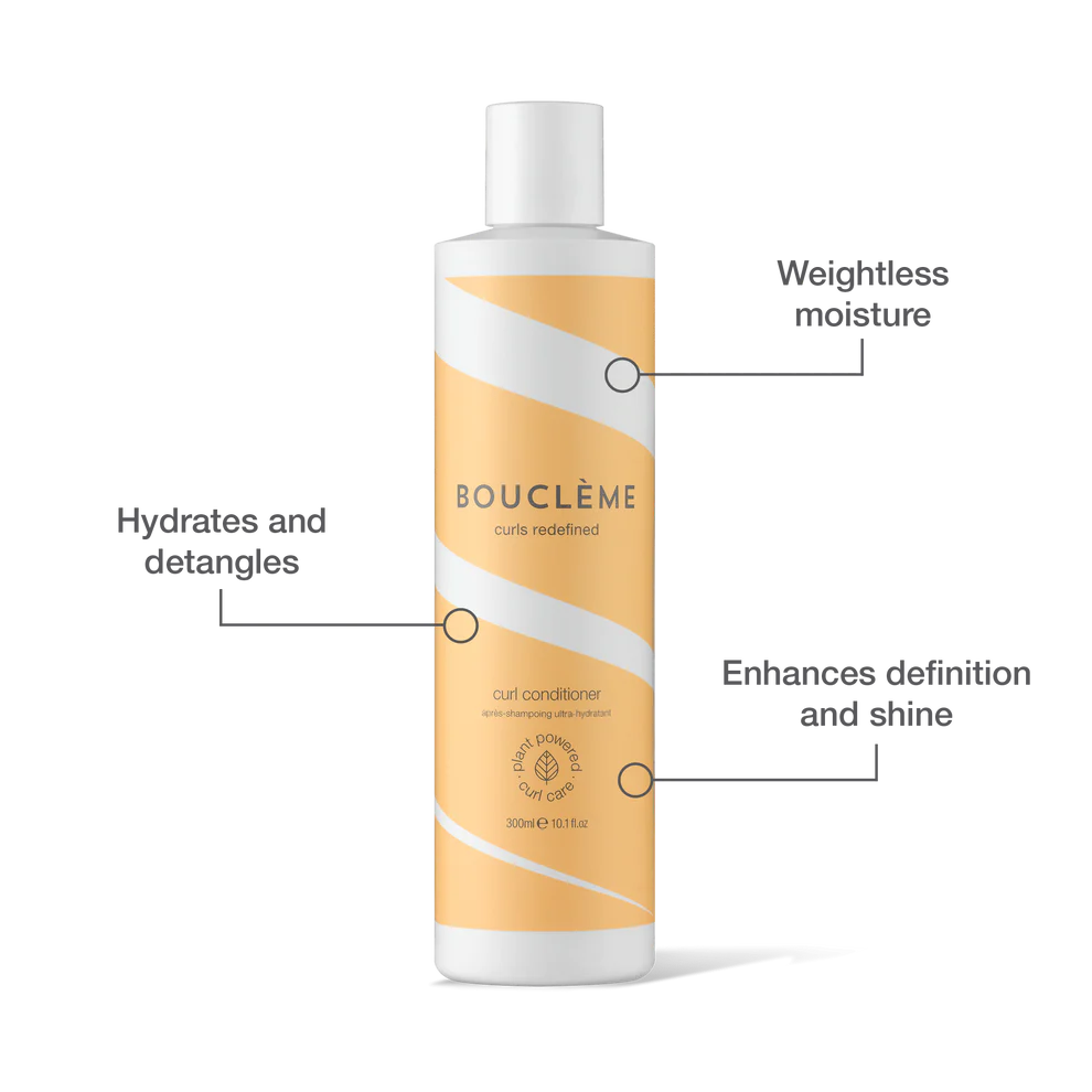 Boucleme Haircare Curl Conditioner Infographic