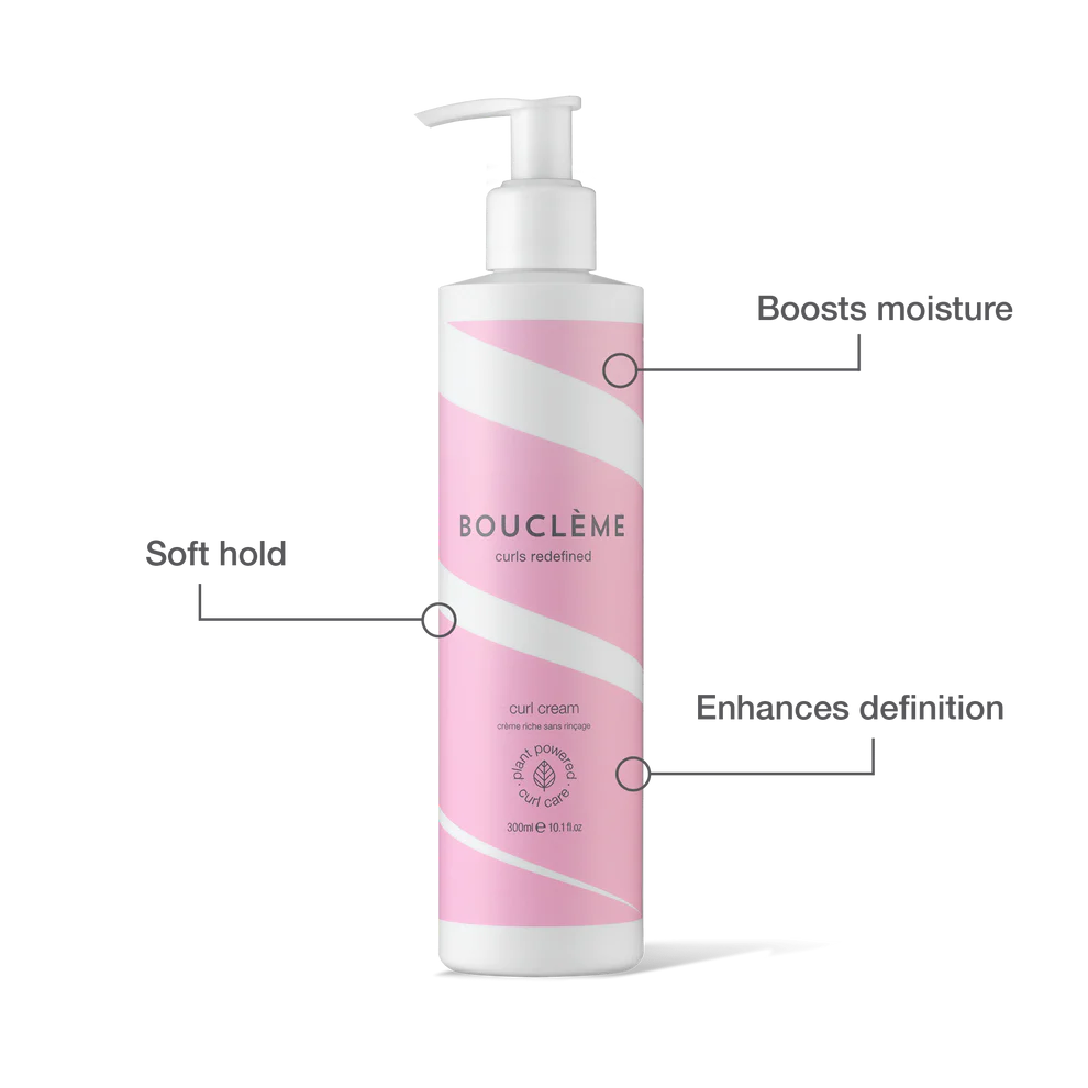 Boucleme Haircare Curl Cream Infographic