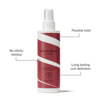 Boucleme Haircare Flexible Hold Hairspray Infographic