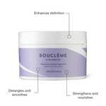 Boucleme Haircare Intensive Moisture Treatment Infographic