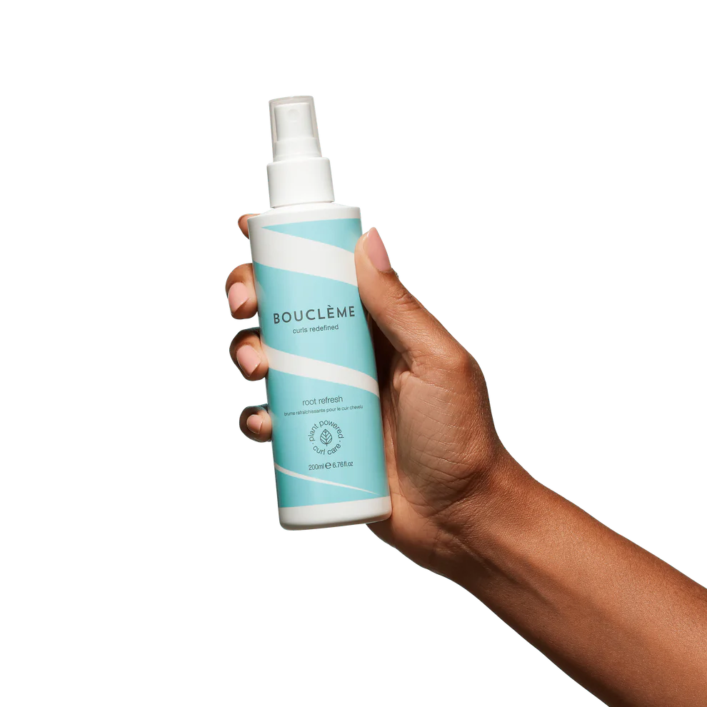 Boucleme Haircare Root Refresh Spray Handshot