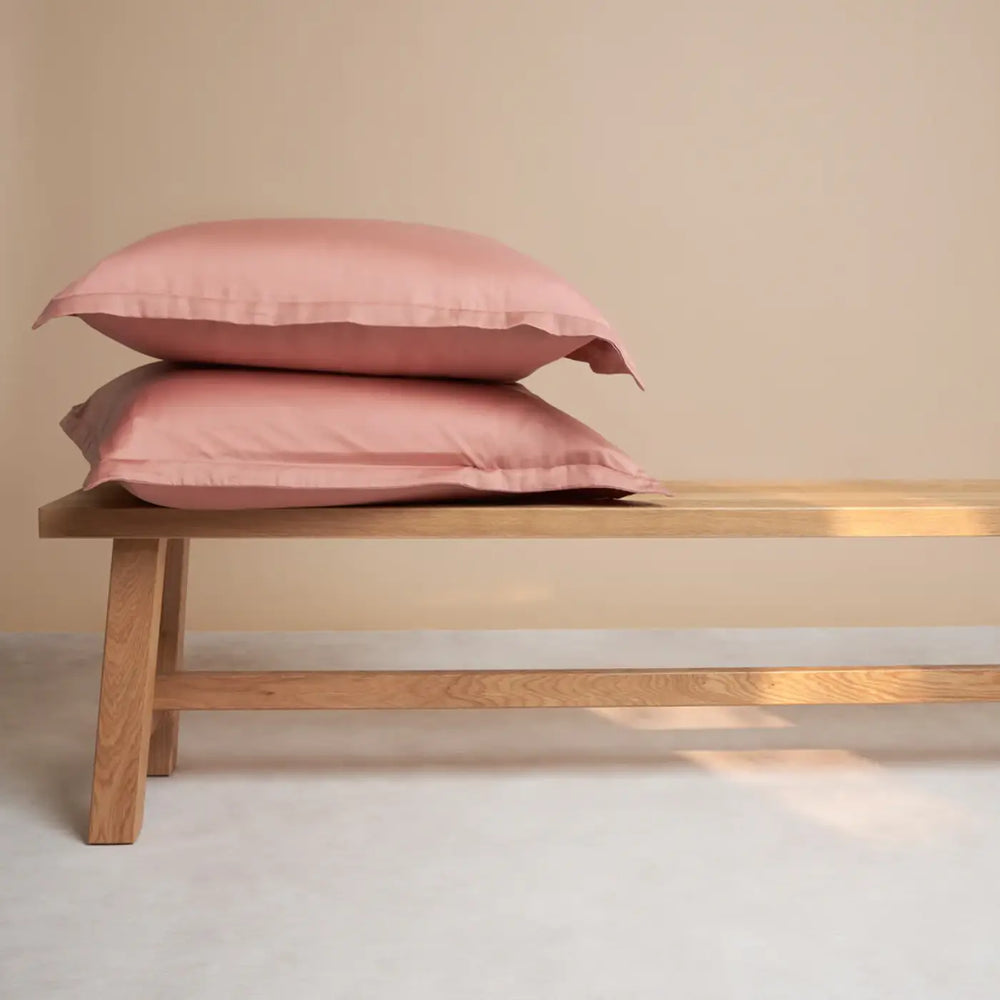 Cococici Tencel Satijn Kussensloop Terra Roze