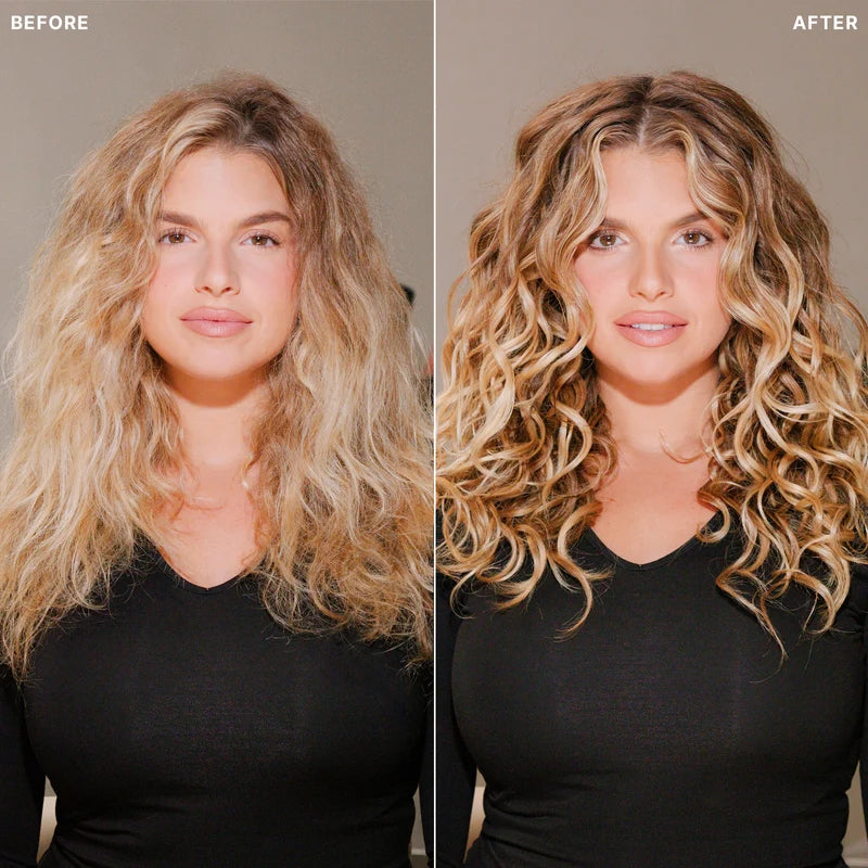 Color Wow Dream Coat for Curly Hair Before After