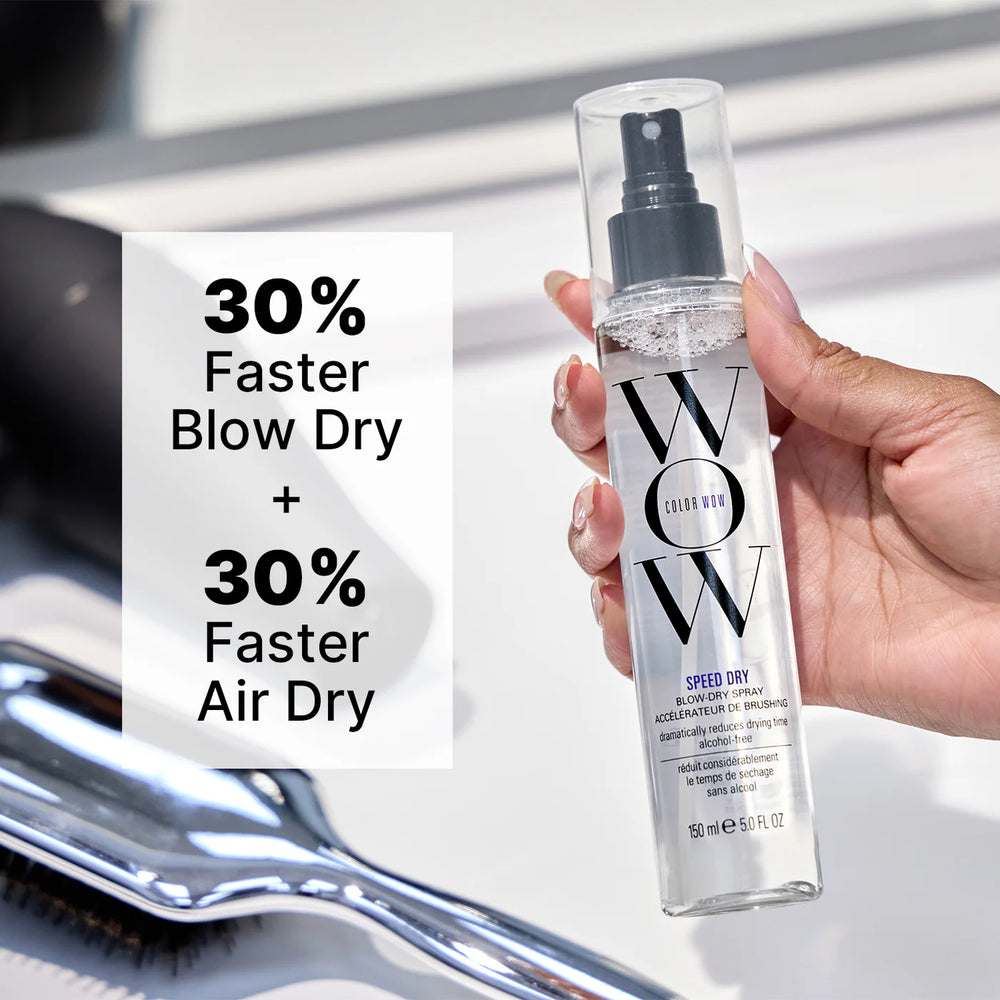 Color Wow Speed Dry Blow Dry Spray 150Ml Fohnspray Resultaat