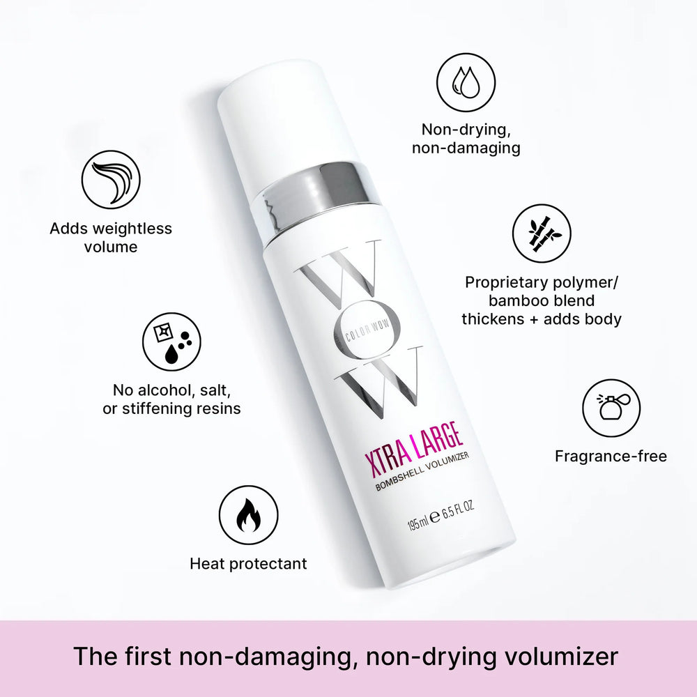 Color Wow Xtra Large Bombshell Volumizer 195Ml Infographic