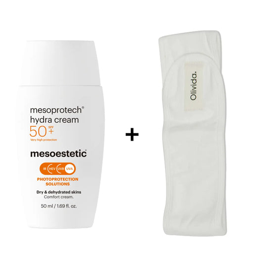 mesoestetic - mesoprotech® hydra cream SPF50 + Wattenschijfjes