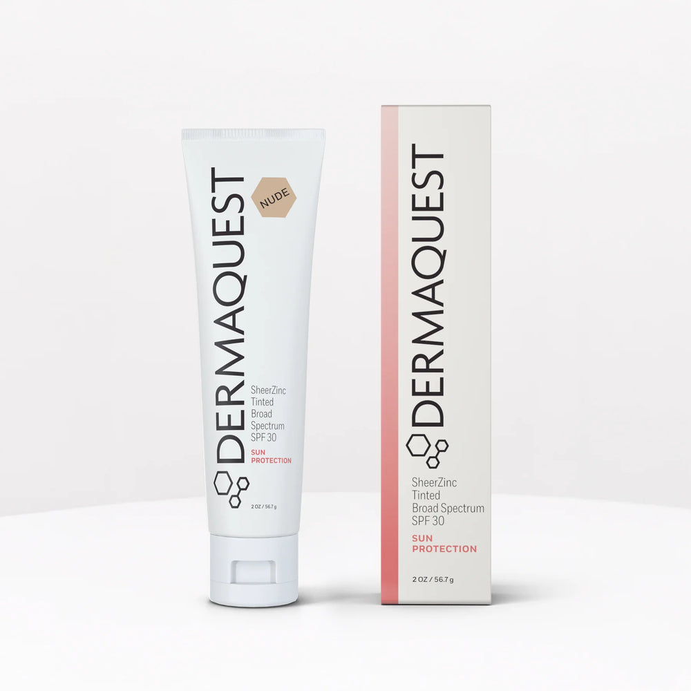 Dermaquest Sun Protection SheerZinc Tinted Broad Spectrum SPF30 Nude Box