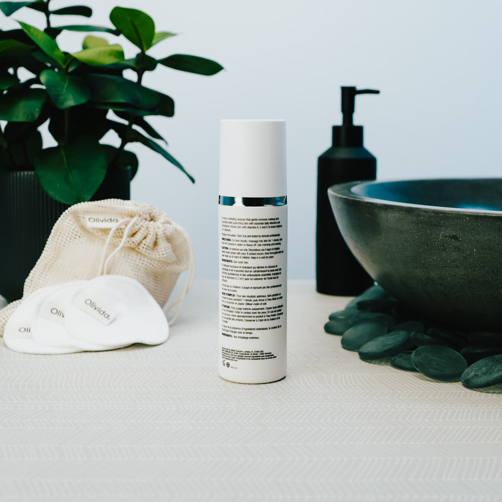 Image Skincare 2021 Vital C Hydrating Facial Cleanser Olivida Achterkant