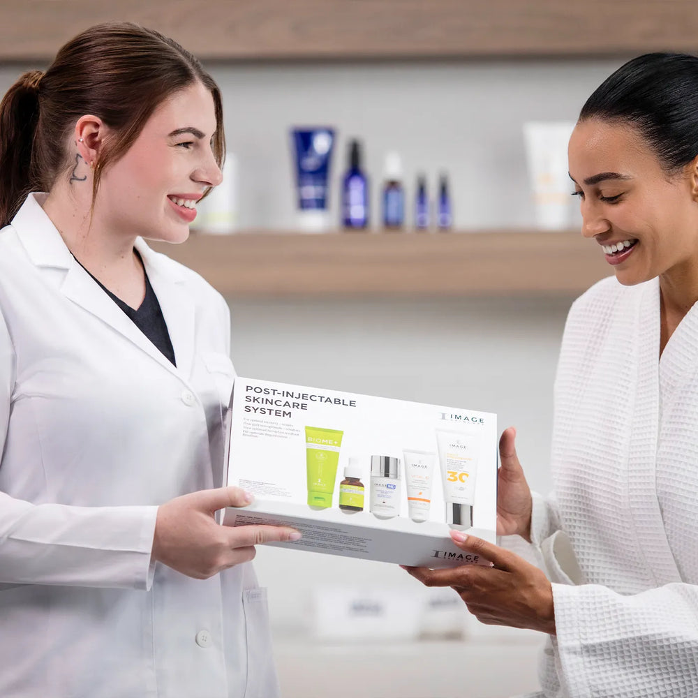 Image Skincare Post Injectable Skincare System Trial Kit Lifestyle