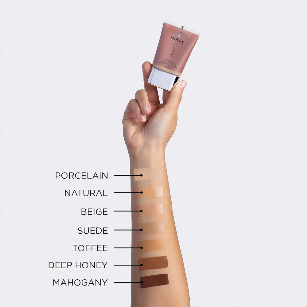 Image Skincare I Beauty I Conceal Flawless Foundation Suede All Swatches