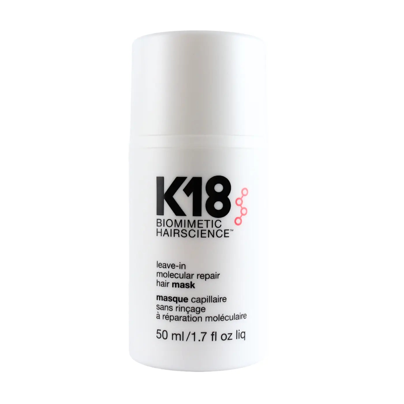 K18 hair mask Haarmasker Leave In Molecular Repair 50ML Bottle