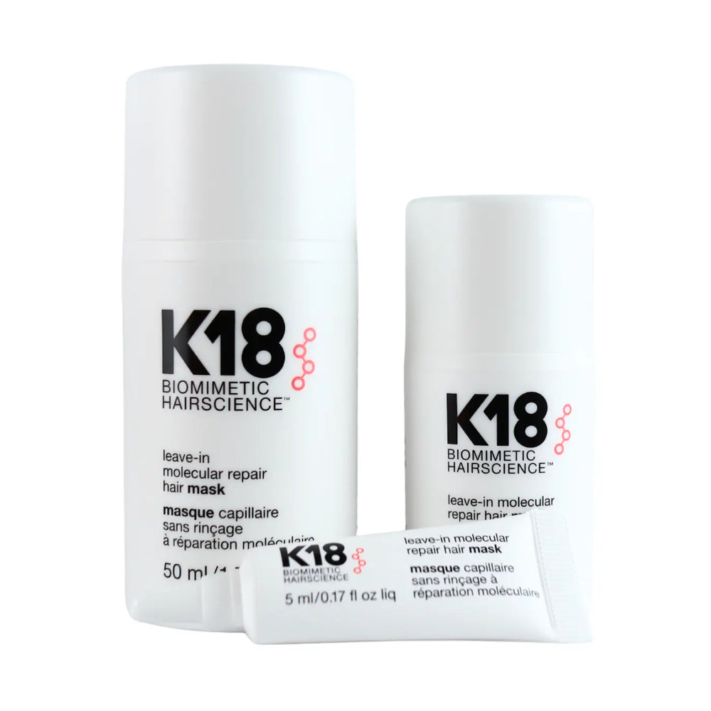 K18 hair mask Haarmasker Leave In Molecular Repair 50ML 15ML 5ML