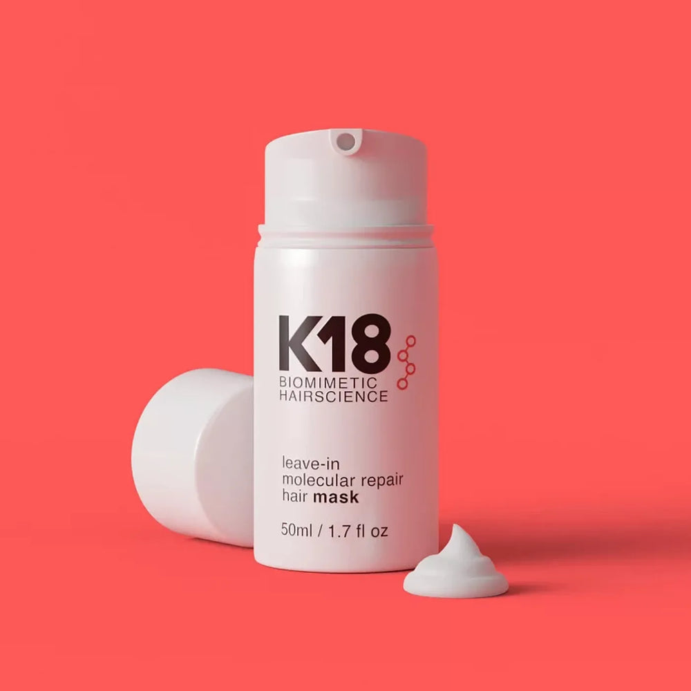 K18 Hair Mask Haarmasker Leave In Moleculare Repair 50Ml Textuur