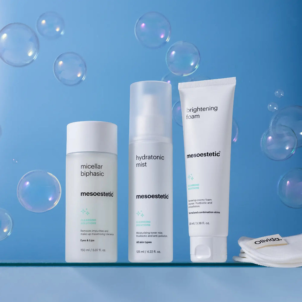 Mesoestetic Cleaning Essentials Products Bubbles