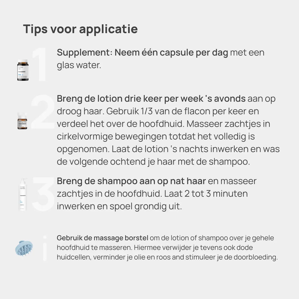 Mesoestetic Healthy Hair Growth Set  Tips