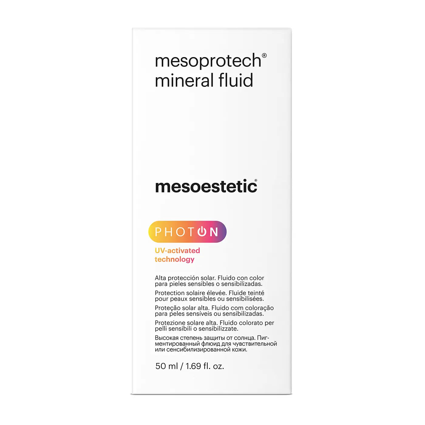 mesoestetic - mesoprotech® mineral fluid SPF50+