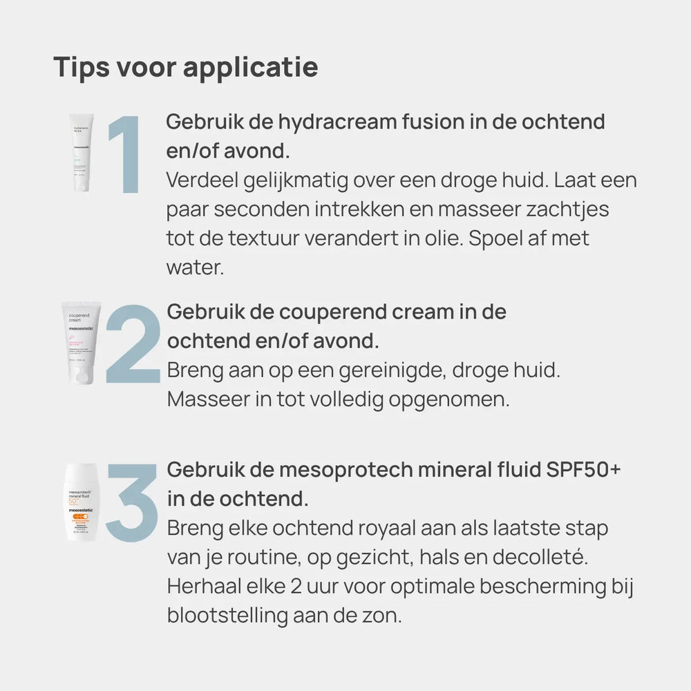 Mesoestetic Soothing Skin Set Tips