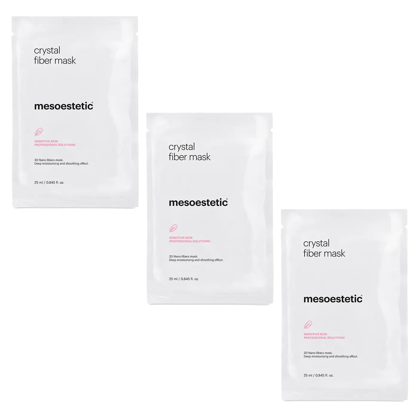 mesoestetic - post-peel crystal fiber mask
