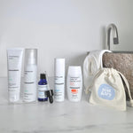 Mesoestetic Hydraglow Protection Bundle Brightening Foam Hydratonic Mist Ha Densimatrix Hydra Vital Light Melan130 Spf50 Olivida Copyright