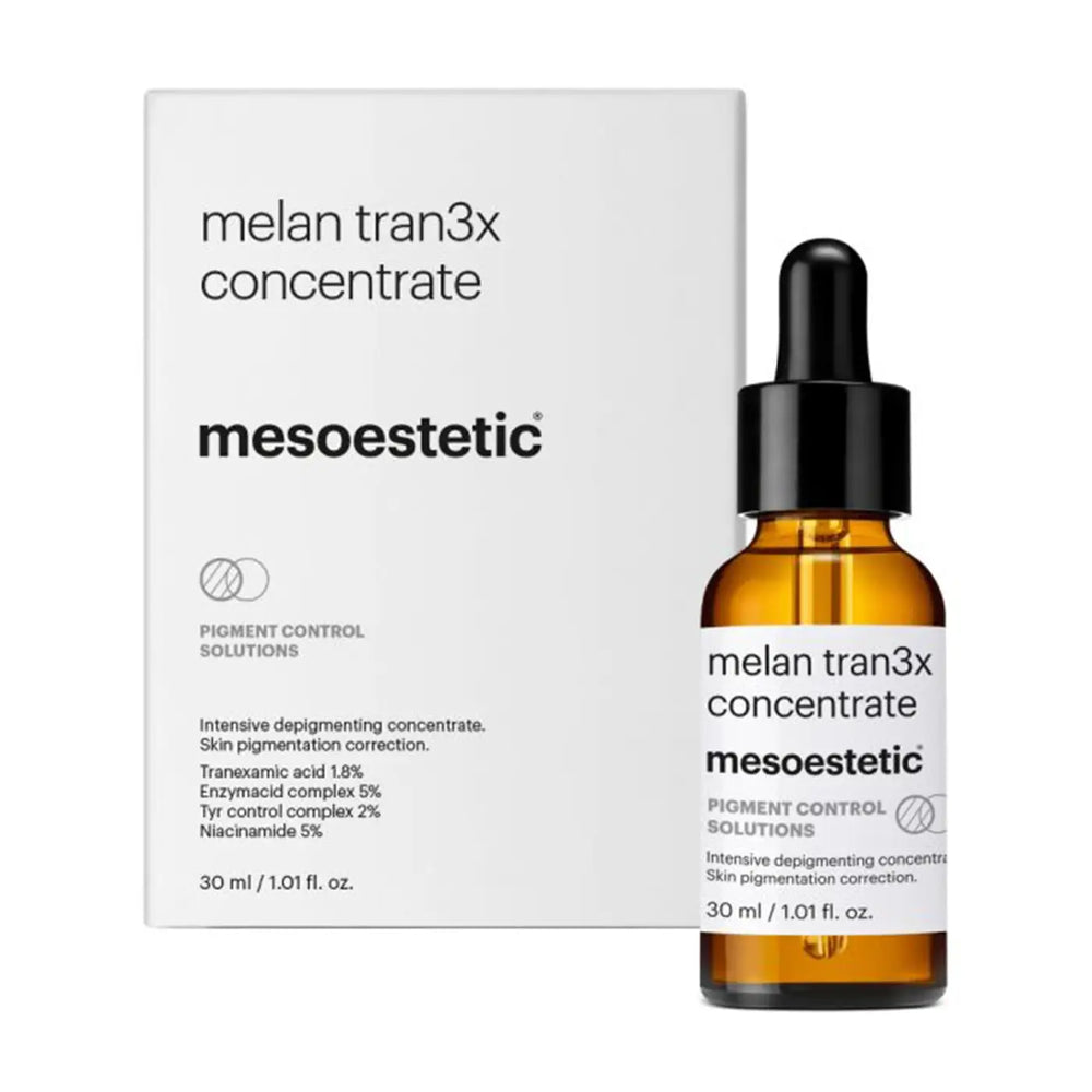 Mesoestetic Melan Tran3X Concentrate Verpakking