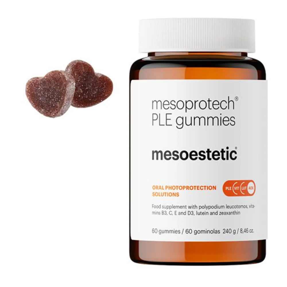 Mesoestetic Ple Gummies Oral Photoprotection Solutions Voedingssupplement Voorbeeld Gummy