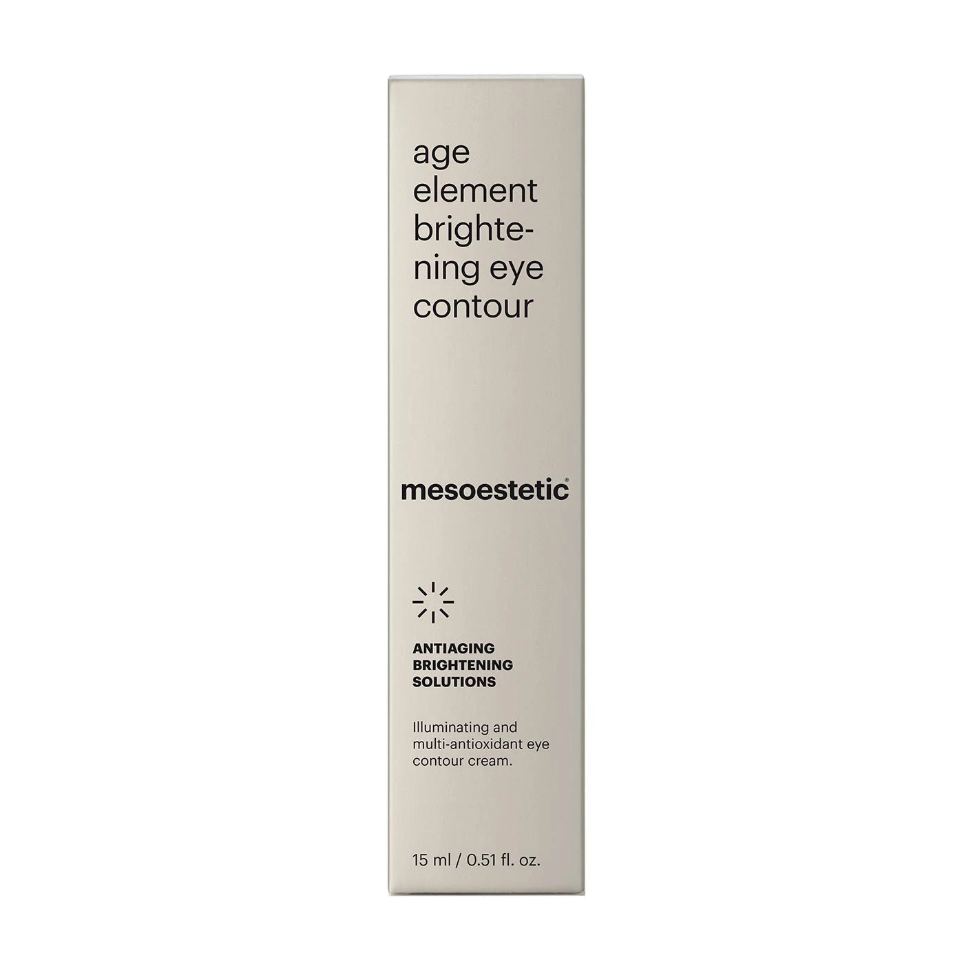 mesoestetic - age element® brightening eye contour