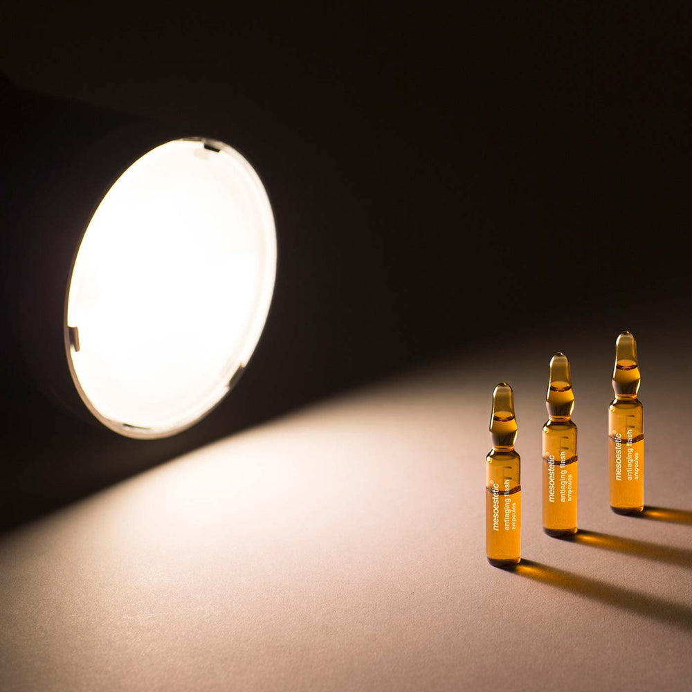 Olivida Mesoestetic Ampoules Anti Aging Flash Display 2