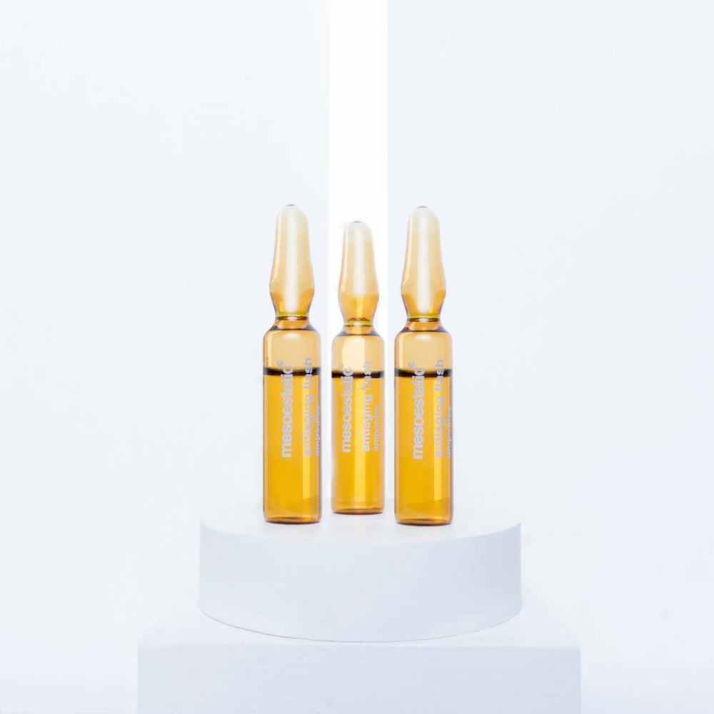 Olivida Mesoestetic Ampoules Anti Aging Flash Display