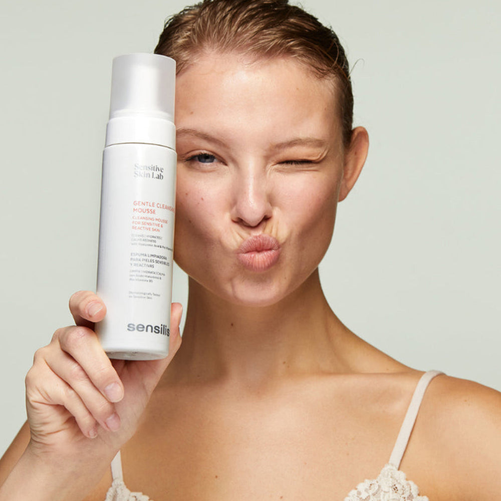 Sensilis Gentle Cleansing Mousse Skincare Cleanser Model