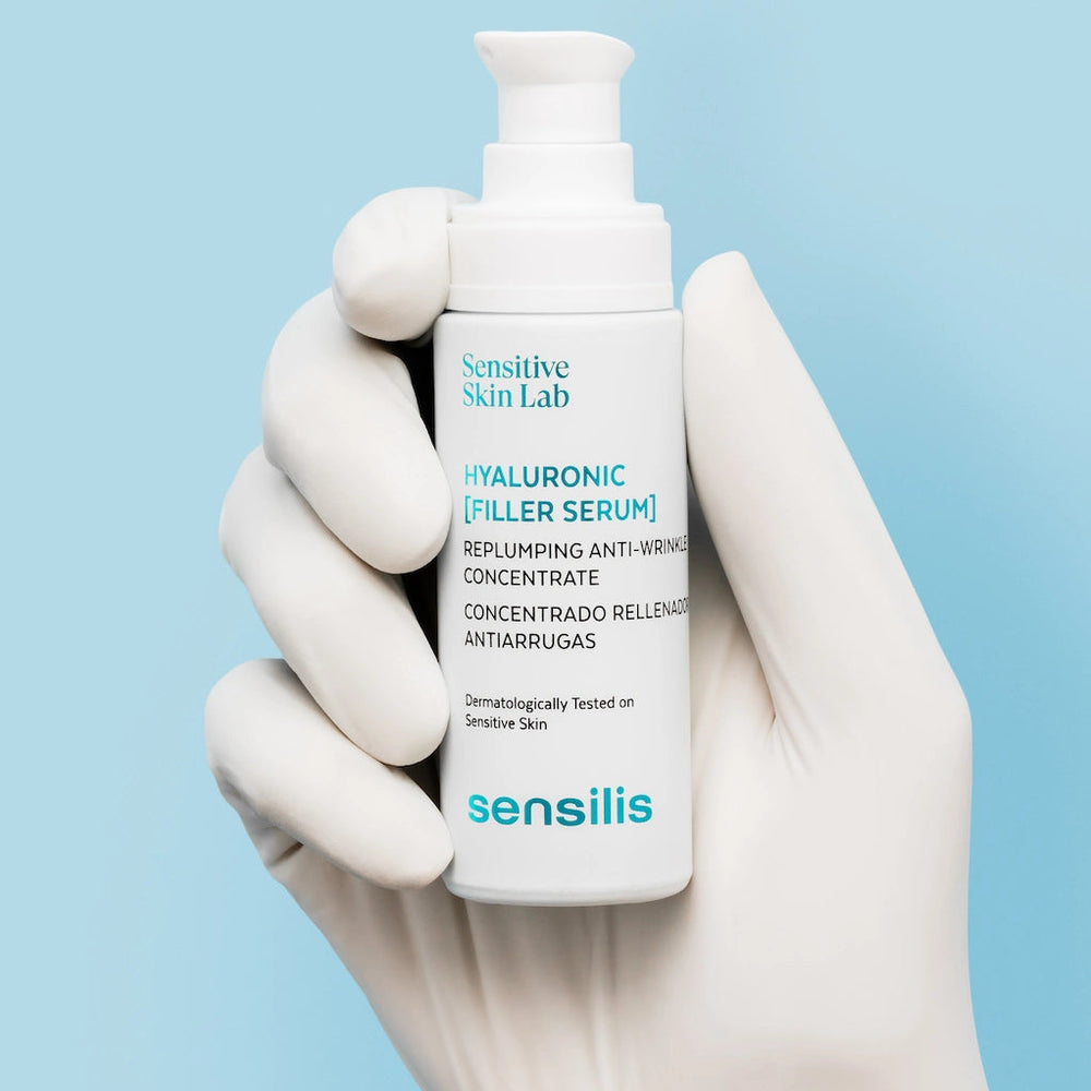 Sensilis Hyaluronic Filler Serum Skincare Model Product