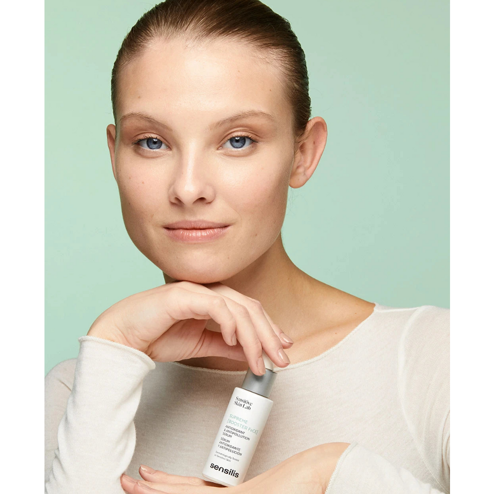 Sensilis Supreme Booster FeCe Skincare Model