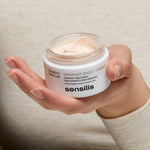 Sensilis Upgrade Night Cream Skincare Apply