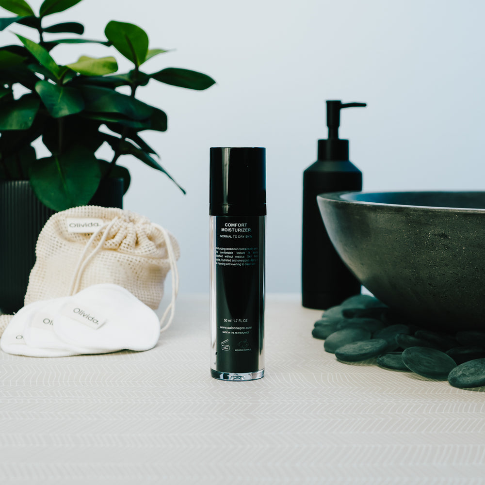 Spa Salonnepro 2021 Comfort Moisturizer Olivida Achterkant