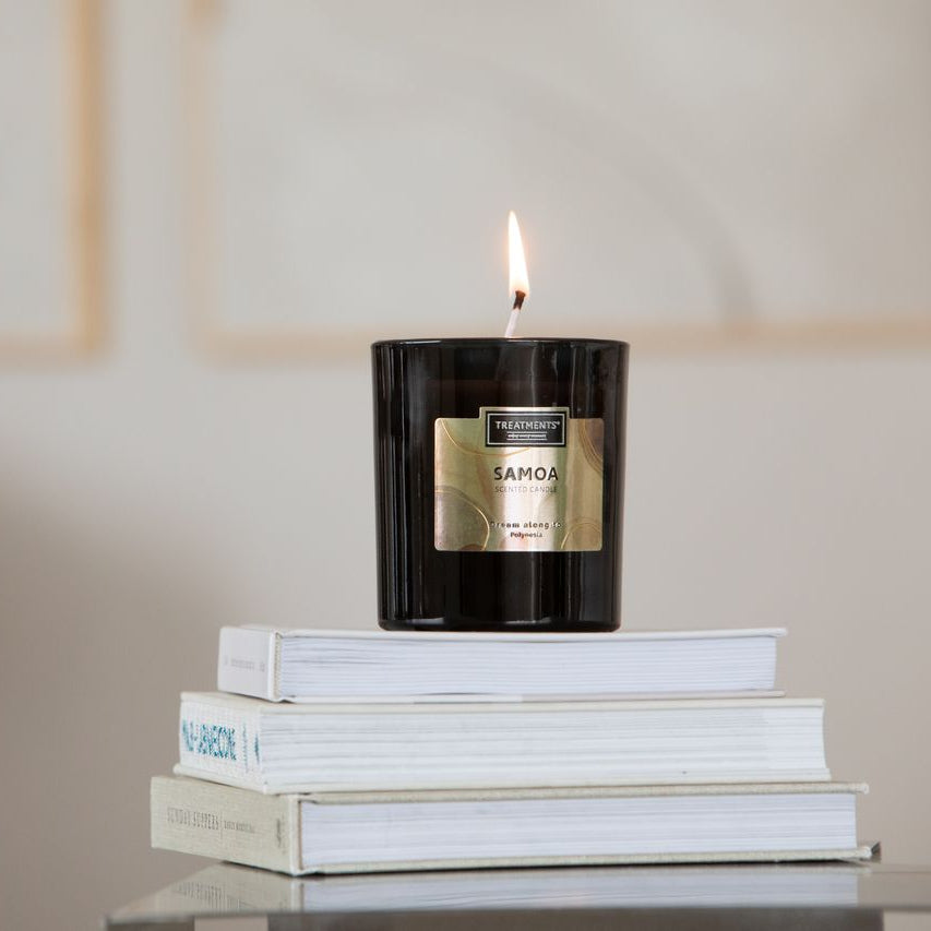 Treatments Scented Candle Samoa Lifestyle 1