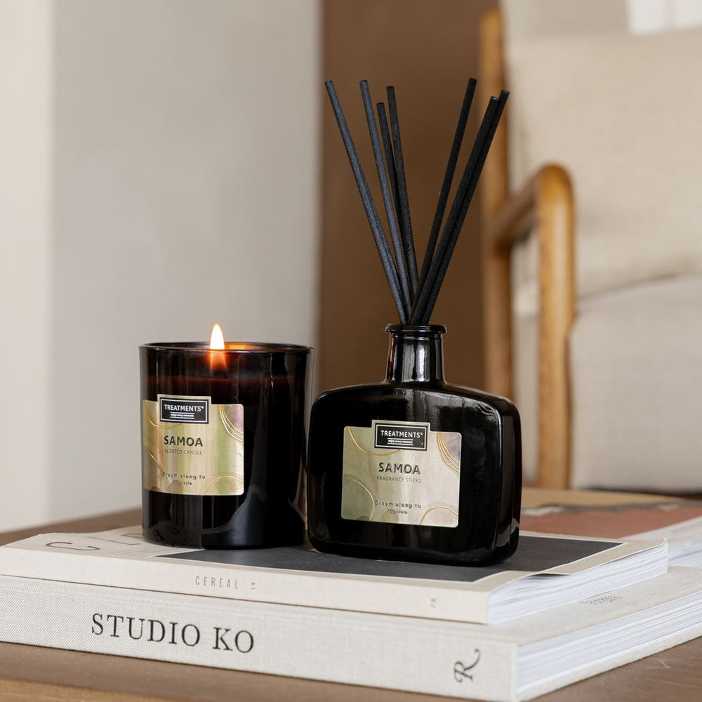 Treatments Scented Candle Samoa Lifestyle 2