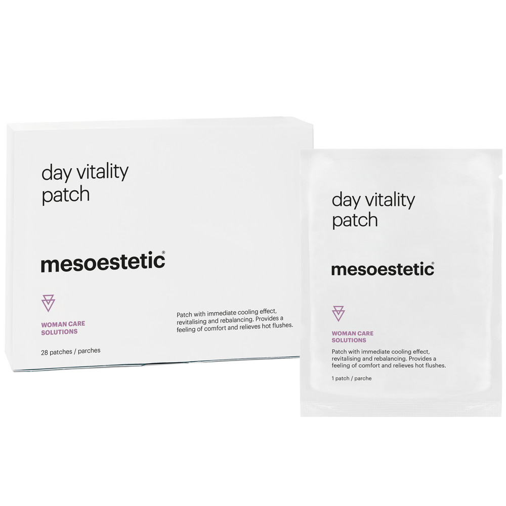 mesoestetic day vitality patch sachet package