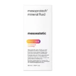 Mesoestetic Mesoprotech® mineral fluid - 50SPF - Doosje achterkant