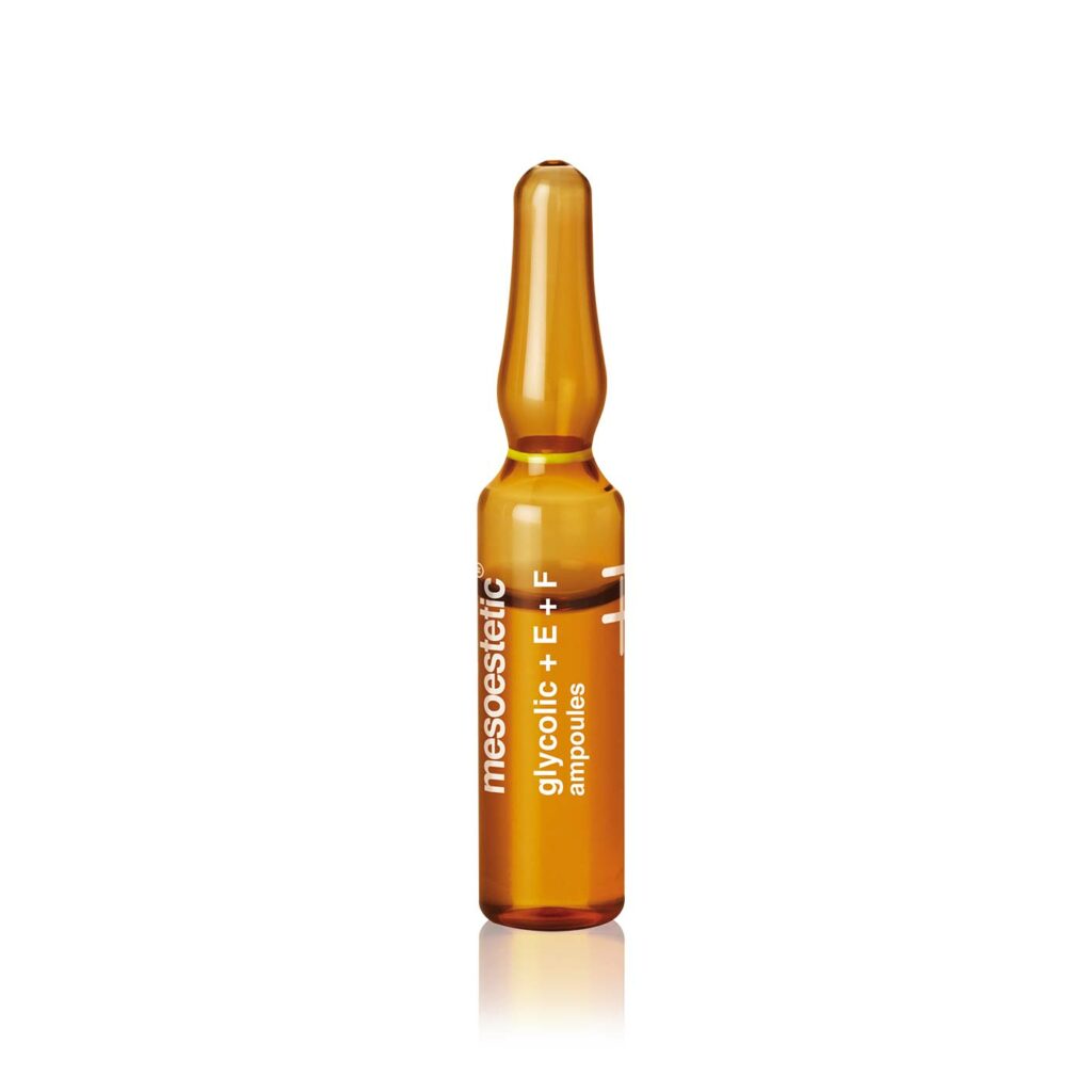 Mesoestetic - Glycolic acid 10% + vit. E + F Ampoules